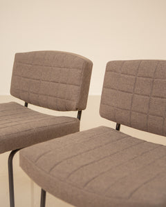 Pair of "Council" armchairs by Pierre Guariche for Meurop 60's