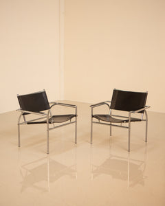 Pair of armchairs by Gerard Vollenbrock for Gelderland 70's