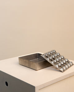 "Ultima 15" brass ashtray by Holger Bäckström &amp; Bo Ljungberg 70's