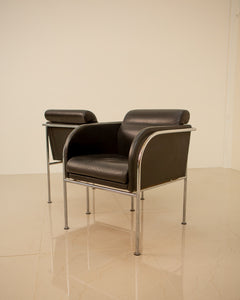 Lounge armchairs by Friis & Moltke for Randers Mobelfabrik 90's