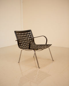 Chaise lounge "Net" par Giancarlo Vegni pour Fasem 80's