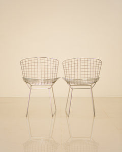 Pair of chairs by Harry Bertoia for Knoll 60's