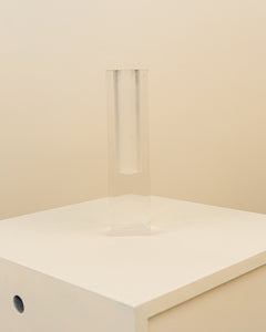 Plexiglass vase by Luigi Massoni for Guzzini 70's