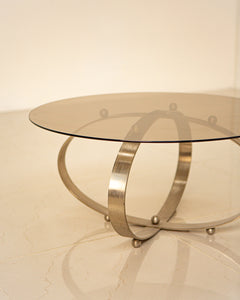 70's metal electron coffee table