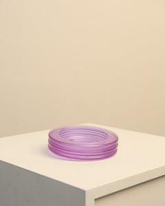 Vide-Poche en verre "Onda" par Sergio Asti pour Arnolfo di Cambio 70's