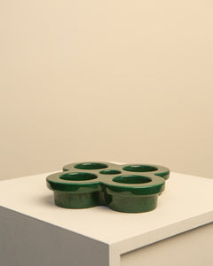 "Quadrifoglio" ceramic pocket tray by Il Picchio 60's