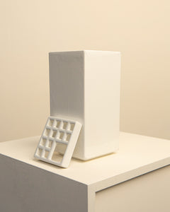 Vase céramique vitrée "Ikebana" par Franco Bettonica pour Gabbianelli 60's