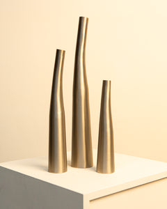 Triptych of Italian vases 80's