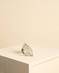 Vide-poches "Diamant" transparent par Flavio Poli 60's