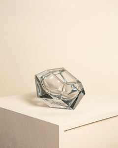 Large "Diamant" storage compartment by Flavio Poli for Seguso 60's