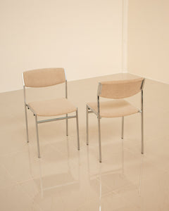 Paire de chaises par Gijs van der Sluis 60's