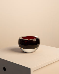 Large murano glass ashtray 70's 