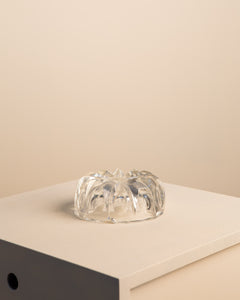 Cendrier en cristal "Ambassadeur" D120 par Saint-Louis 70's (GM)