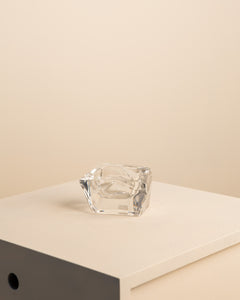 Cendrier en cristal de forme libre par Daum 60's