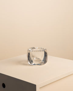 Cendrier en cristal par Daum 60's
