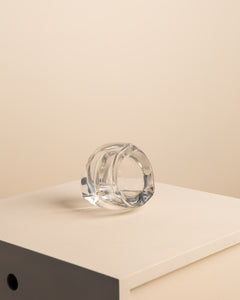 Cendrier en cristal par Daum 60's