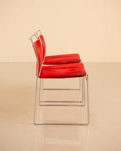 Paire de chaises "Tulu" par Kazuhide Takahama pour Cassina 80's
