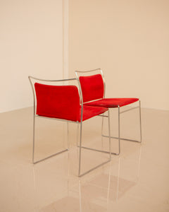 Pair of "Tulu" chairs by Kazuhide Takahama for Cassina 80's