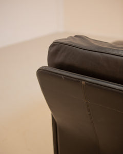Leather armchair by Tito Agnoli for Poltrona Frau 70's