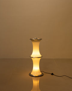 Lampe de sol "Bamboo" par Enrico Tronconi pour Vistosi 70's