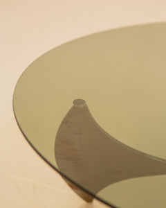 "Propeller" circular coffee table by Knut Hesterberg 60's